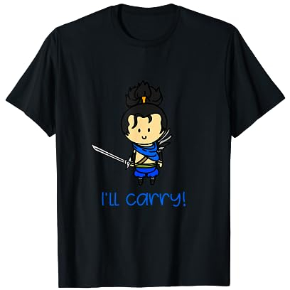 Ich trage Chibi League Heroes Jugendspiele für Herren Damen T-Shirt