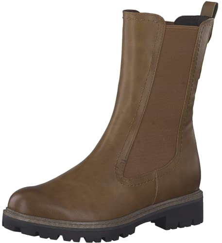 MARCO TOZZI Donna 2-2-25418-29, Stivali Chelsea, Cognac, 42 EU