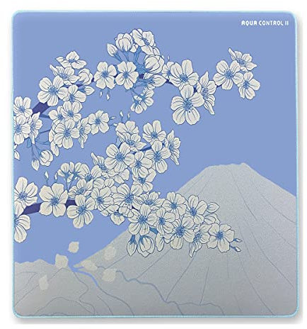 Tapis de Souris de Jeu X-Raypad Aqua Control 2 Sakura, Ultra-Haute précision avec Une Vitesse et Une capacité de contrôle parfaites, conçu pour Les Joueurs Fps avec de Faibles exigences en DPI