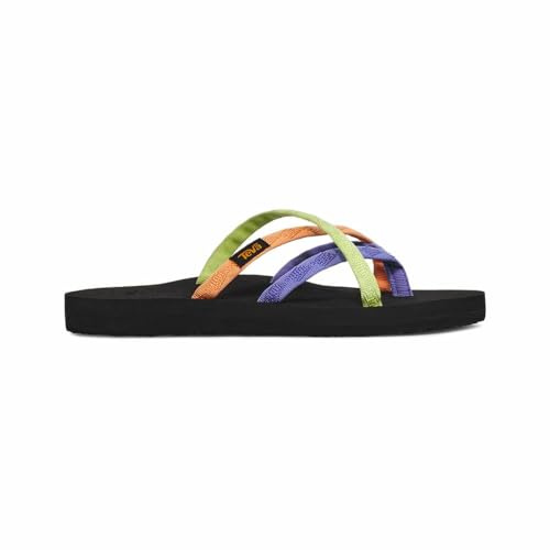 Teva Women's W Olowahu Sandal, Mixed B Wind Multi, 8 UK