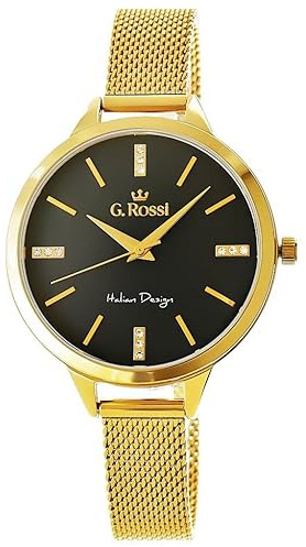 G.Rossi Analog 10296B4-1D1, Goldgelb