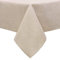 Hiasan Tischdecke Leinenoptik Eckig Tischtuch Wasserabweisend Tischwäsche, 1 Stück, 135 x 200cm, Beige