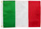 FRF FLAG Italienische Flaggen, 30,5 x 45,7 cm, genähte Streifen, Italien-Flagge für Boot, Outdoor, strapazierfähig, mit Messingösen