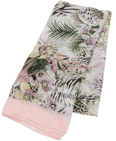 GUESS AW9293 sciarpa pashmina foulard donna cotone rosa