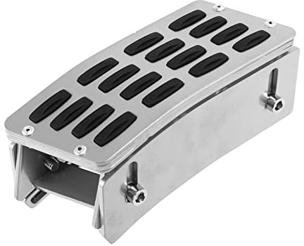 YUMIN 2007-2017 Wrangler Pedal Gaspedal Pedal Pedal Gaspedal Verstellbare Bremse -Kit Abdeckung Pedal Gaspedal Verlängerung Pedal Gaspedal Fahrerpedal Pedal