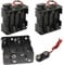 MKBKLLJY 3Set 8 x 1.5V AA Thicken Battery Holder 12V with I Type Wired Battery Clip Standard Snap Connector Battery Snap Connector Kit,with leads wires,for DIY and dc equipment