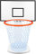 Basketballkorb, Basketballkorb, Abfalleimer, Abfalleimer, Basketball-Geschenk, Basketball-Mülleimerhalter für Zuhause, Schlafzimmer, Büro, Fitnessstudio (inkl. 1 Basketball-Mülleimer), Holz-Rückwand