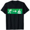 Notausgang Segeln Segelboot Segler T-Shirt