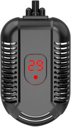 WQZStar Calentador de Control de Temperatura preciso para Tortuga, Varilla calefactora para pecera, para Nivel bajo de Agua, 100W (50W)