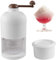 Frullatore manuale per ghiaccio con manovella manuale, Slushy Maker e macchina per il ghiaccio portatile manuale con vassoi per cubetti di ghiaccio, tritato per ghiaccio