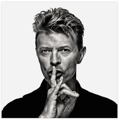 MOHTOY David Bowie Vintage-Poster, 14 Leinwand-Poster, Schlafzimmer-Dekor, Sportlandschaft, Büro, Raumdekoration, Geschenk, ungerahmt, 30 x 30 cm