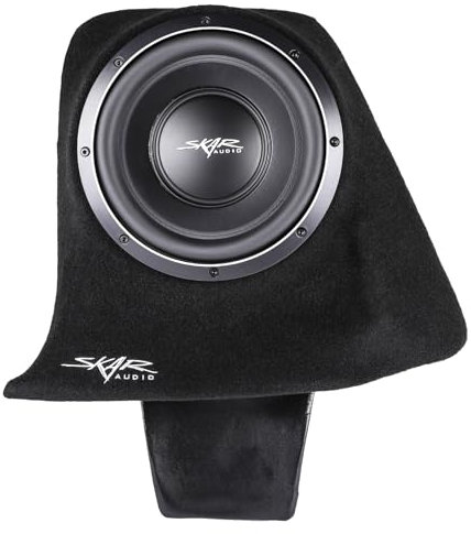 Skar Audio Single 10 Loaded Sealed Subwoofer Enclosure Compatible with 2011-2025 Dodge Durango Vehicles