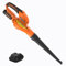 GARCARE 20V Leaf Blower Cordless - Handheld Battery Powered Blower, Max. 140 MPH Speed, 2.0Ah Li-ion Battery & Fast Charger Included, Lightweight for Multi-Use