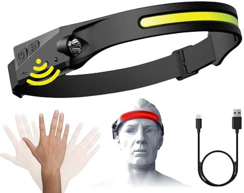 Reiteag Naturvibes Stirnlampe - das Original, Stirnlampe Naturvibes, Naturvibes Stirnlampe, Stirnlampe Led Wiederaufladbar, Naturvibes Stirnlampe - das Original Rotlicht, Stirnlampe Joggen
