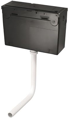 Armitage Shanks Conceala 2 Black Concealed Dual Cistern (H)285mm (W)41.5cm (D)15cm