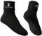 Khroom 3mm Neoprensocken Herren, Damen, Kinder | Wassersocken mit Anti-Rutsch Sohle passend zu Flossen - Schwarz - wasserdichte Aqua Socken für Strand und Beach Volleyball | Badesocken 38-40