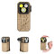 OLIGHT Oclip Pro Mini LED Taschenlampe mit Flutlicht, fokussiertes Licht und Rotlicht,500 LM helle USB-C wiederaufladbare Flashlight,IPX6 Clip Lampe kleine Blinklicht für Camping(Ancient Script)