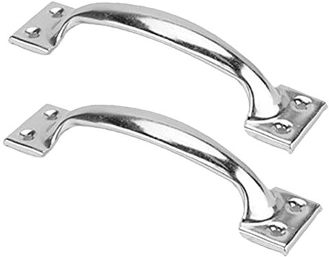 HOLIDYOYO 2pezzi Maniglia Per Porta Da in Acciaio Inox Maniglia Porta Da Per Garage e Cancelli