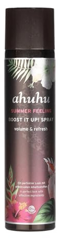 ahuhu Summer Feeling Boost it Up! Trockenshampoo 300 ml – 2-in-1 Volumen & Frische Spray