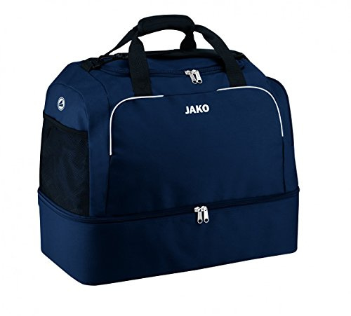 JAKO Sporttasche Classico - mit Schuhfach, Größe:Senior, Farbe:Marine
