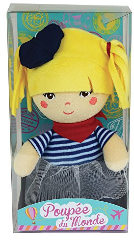 Jemini - 023523 - Puppe +/- 20 cm in Geschenkbox: Pariser
