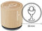 Woodies Stempel Kelch, Holz, 3,4 x 3,4 x 3,5 cm