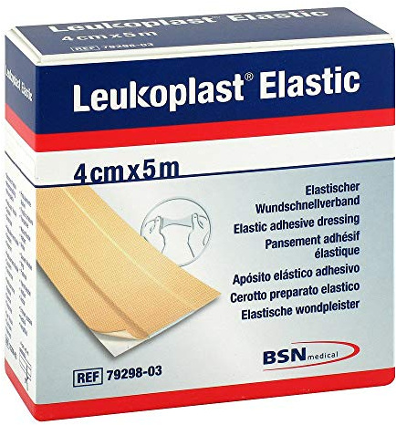 Leukoplast Elastic Pflaster 4 cmx5 m Rolle 1 stk
