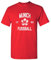 Munich Germany Home Kit World Classic Soccer Football Arch Cup T Shirt - Large - Red