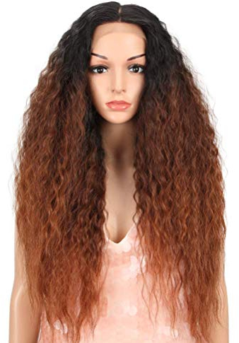 Style Icon Perücke mit Filmansatz Super Lange easy 360 Lace Front Wigs Kunsthaarperücken Frei Scheitel Ombre Grau Perücke für Damen 71cm Kunstfaser synthetische Faser