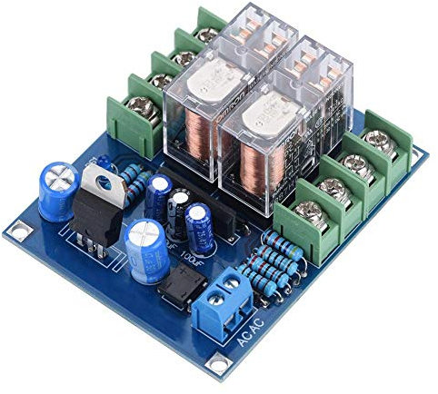 Relé 7812 + UPC1237 Módulo Relé Protección Altavoces 12-24V Placa Circuito Doble Cara CNC Alta Precisión Accesorios para Altavoces