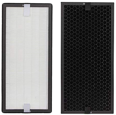 Climestar PU4020 True HEPA y prefiltro combo de repuesto compatible con el purificador de aire puro intenso Rowenta PU4020, 1 juego