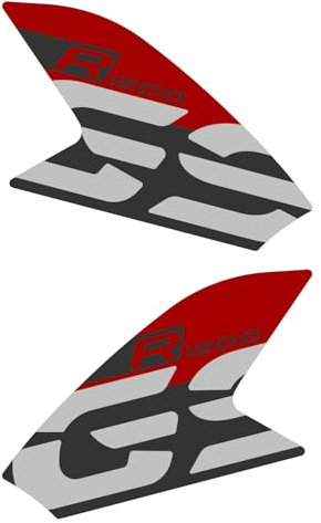 Seiten-Aufkleber-Set, kompatibel mit BMW R 1200 GS 2013-2016 AD-R1200GS-STD-001 (Rot)