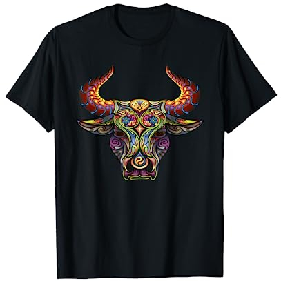 Cadeau du nouvel an chinois 2021 boeuf taureau zodiaque T-Shirt