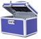 HEWEI WORKS Kindersichere Medizinbox, 25.9x17.3x17.3cm, Medikamentenbox mit Kombinationsschloss, Mediamentendose, Medizinschrank, In Kleiner Pillendose Enthalten (blau/klein)