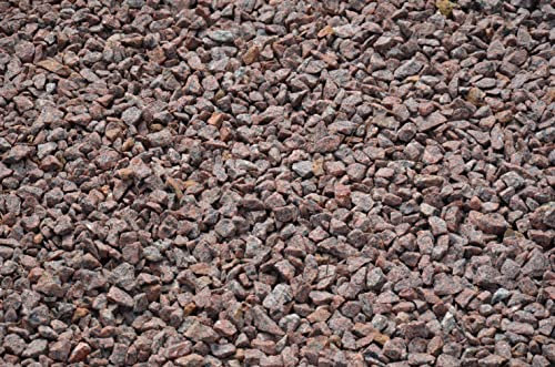 4myBaby Best for Garden Granit Ziersplitt pink rosa 8-16 mm umweltfreundlich klein Kies Splitt Natur bunt für Beete, Wege & Gartenteiche Zierkies 10 kg-500 kg zur Auswahl (500 kg)