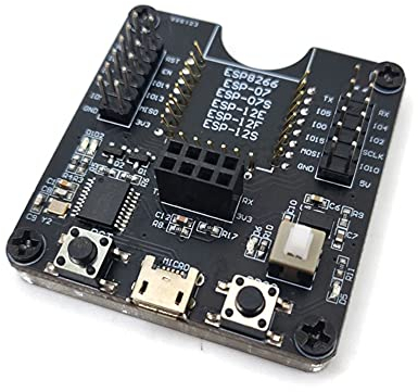 Qeunrtiy ESP8266 Test Rahmen Entwicklung Board WiFi Modul UnterstüTzung für ESP-12F ESP-07S ESP-12E ESP-01S ESP12S