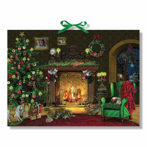 Coppenrath Cosy Christmas Eve Traditional Luxury Christmas Picture Advent Calendar Designed by Barbara Behr