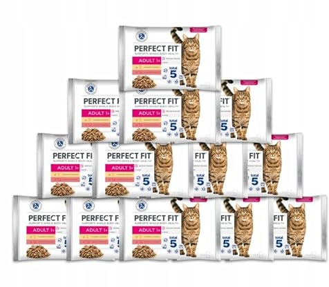 Adult 1+ Katzenfutter nass in Sauce mit Huhn und Rind 52 Portionsbeutel à 85g (13x4x85g)