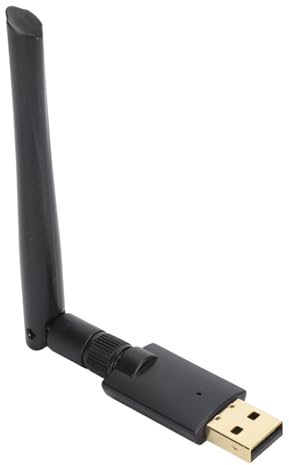 USB Bluetooth 5.1 Adapter für PC, 200M Wireless Audio Dongle 5.1 Bluetooth Sender Empfänger mit Antenne für Windows 7 8.1 10 11