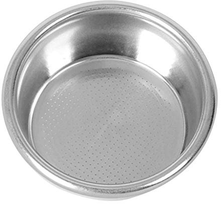 Stainless Steel Coffee Filter 54mm Double Layer Pressurized Filter Basket Espresso Filter Basket for Coffee Machine Coffee Maker with Thermal Carafe 12 Cup