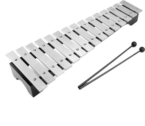15-ton Xylophon Student Aluminium Platte Xylophon Stahl Platte Metall Percussion Instrument