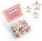 JASVERLIN 40 fermagli per capelli a forma di stella, in metallo da 3 cm e 4 cm, accessori per capelli alla moda color oro, graziosi fermagli per capelli per donne e ragazze, antiscivolo (oro rosa)