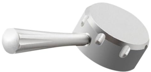 Mikinona Kaffeemaschine Dampfhebel 878/870 Teilmetall Drehknopf Ergonomisches Design Silber