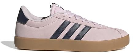 adidas VL Court 3.0 Shoes, Sneaker Donna, Clear Pink Legend Ink Gum 3, 37 1/3 EU
