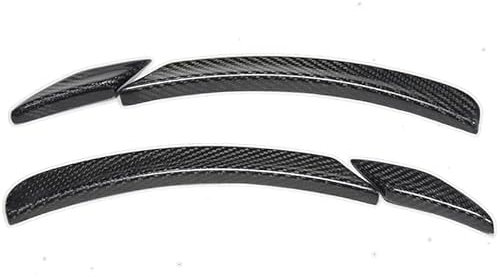 LzDQF Auto Rad Kotflügel,Radkappen Augenbraue Auto Reifen Kotflügel Schutz Lauf Radlauf Felgen für Mercedes-Benz C-Class C63 W204 2008-2009.