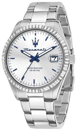 Maserati Herrenuhr, Uhrzeit, Datum, Analog, 43 mm, COMPETIZIONE-Kollektion – R8853100045