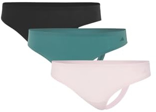 adidas Damen Thong (3 Pack) - Sport Active Light Flex-Packaged Panties - String - Bequeme Unterwäsche