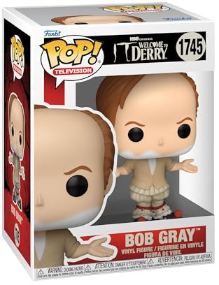 Funko POP! TV: IT - Welcome To Derry - Bob Gray | Official Horror Merch - Collectable Vinyl Figurine for Shelf Display - Birthday Gift Idea for Fans and Collectors