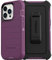 OtterBox Schutzhülle für iPhone 13 Pro (nur) Defender Series Pro – Happy Purple, Bildschirmlos, robust und langlebig, mit Portschutz, inklusive Holster-Clip-Ständer