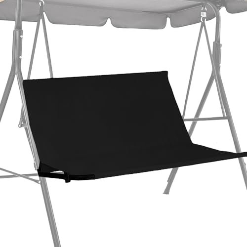 Funda de asiento de columpio de repuesto: 210D tela Oxford de repuesto para columpio de Hollywood, resistente al agua, resistente al sol, para los asientos, columpios de jardín, patio, balcón (138 x